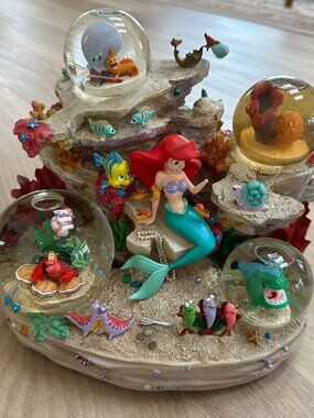 Disney Little Mermaid "Under the Sea" Musical Multi-Globe
